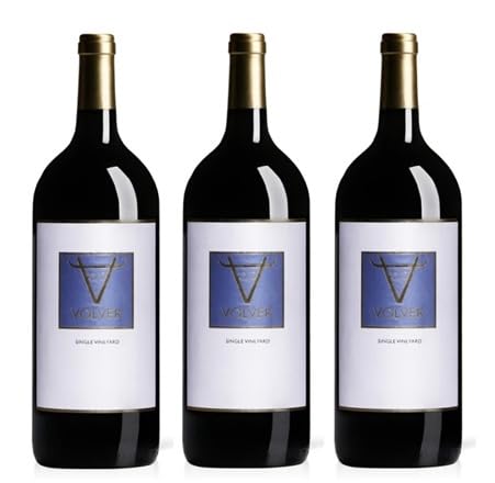 3x 1,5l - 2019er - Bodegas Volver - Single Vineyard - MAGNUM - La Mancha D.O.P. - Spanien - Rotwein trocken von Volver