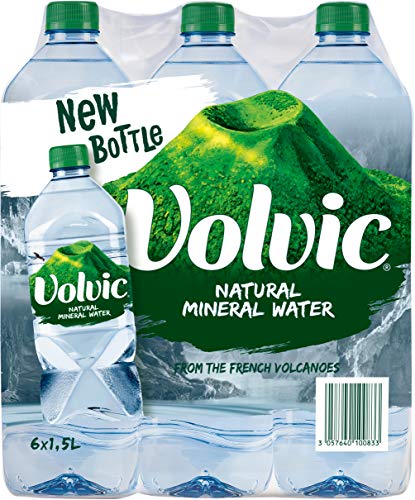 Volvic Still Natural Mineral Water 6 x 1,5 l von Volvic