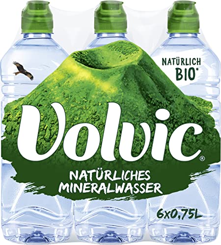 Volvic Naturelle Sportflasche EINWEG (6 x 0,75 l) von Volvic