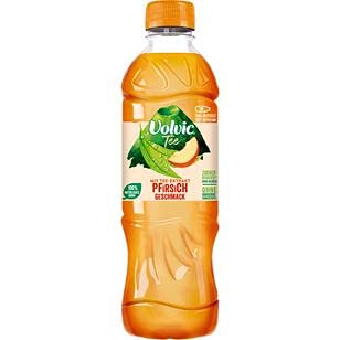 Volvic Tee Pfirsich, 12er Pack (12 x 0.75 l) EINWEG von Volvic