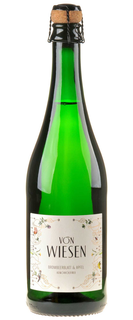 Von Wiesen Brombeerblatt & Apfel alkoholfrei Von Wiesen Brombeerblatt & Apfel alkoholfrei von Von Wiesen