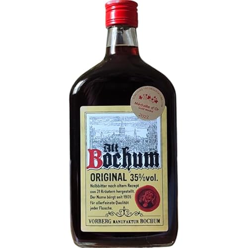 ALT BOCHUM ORIGINAL Kräuter-Likör 35%, 0.7 Liter von Vorberg Bochum