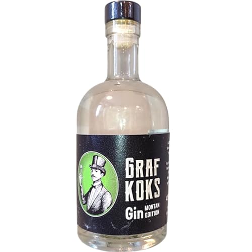 GRAF KOKS Montan Edition Gin (1 x 0,5l) 43% vol. Small batch/handcrafted/5time distilled alcohol von Vorberg