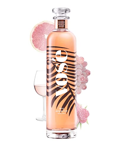 vosé Bio Aperitif • Französischer Bio-Roséwein trifft auf Bio-Vodka • Vegan, Bio & Glutenfrei (1 x 0,7l) von Vosé