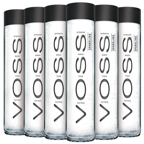 Voss Mineralwasser Sparkling Glas 375 ml 6 Stück von Voss