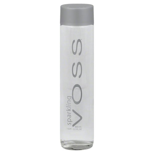 Voss SPARKLING Wasser in Glas 0,8 Liter von Voss