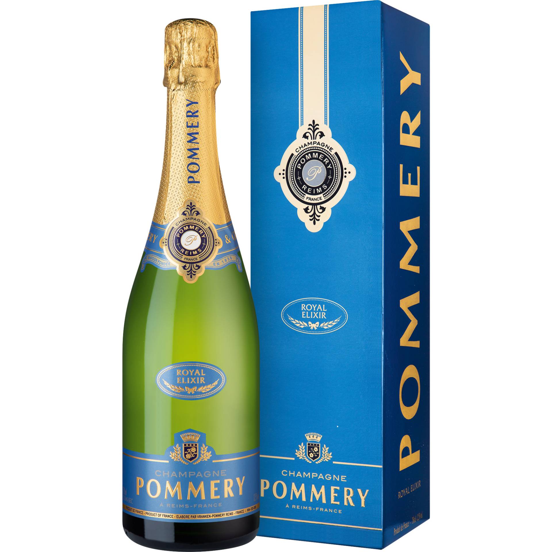 Champagne Pommery Elixir, Demi-sec, Champagne AC, Geschenkverpackung, Champagne, Schaumwein Champagne Pommery Elixir, Demi-sec, Champagne AC, Geschenkverpackung, Champagne, Schaumwein von Vranken-Pommery - 51100 Reims - France