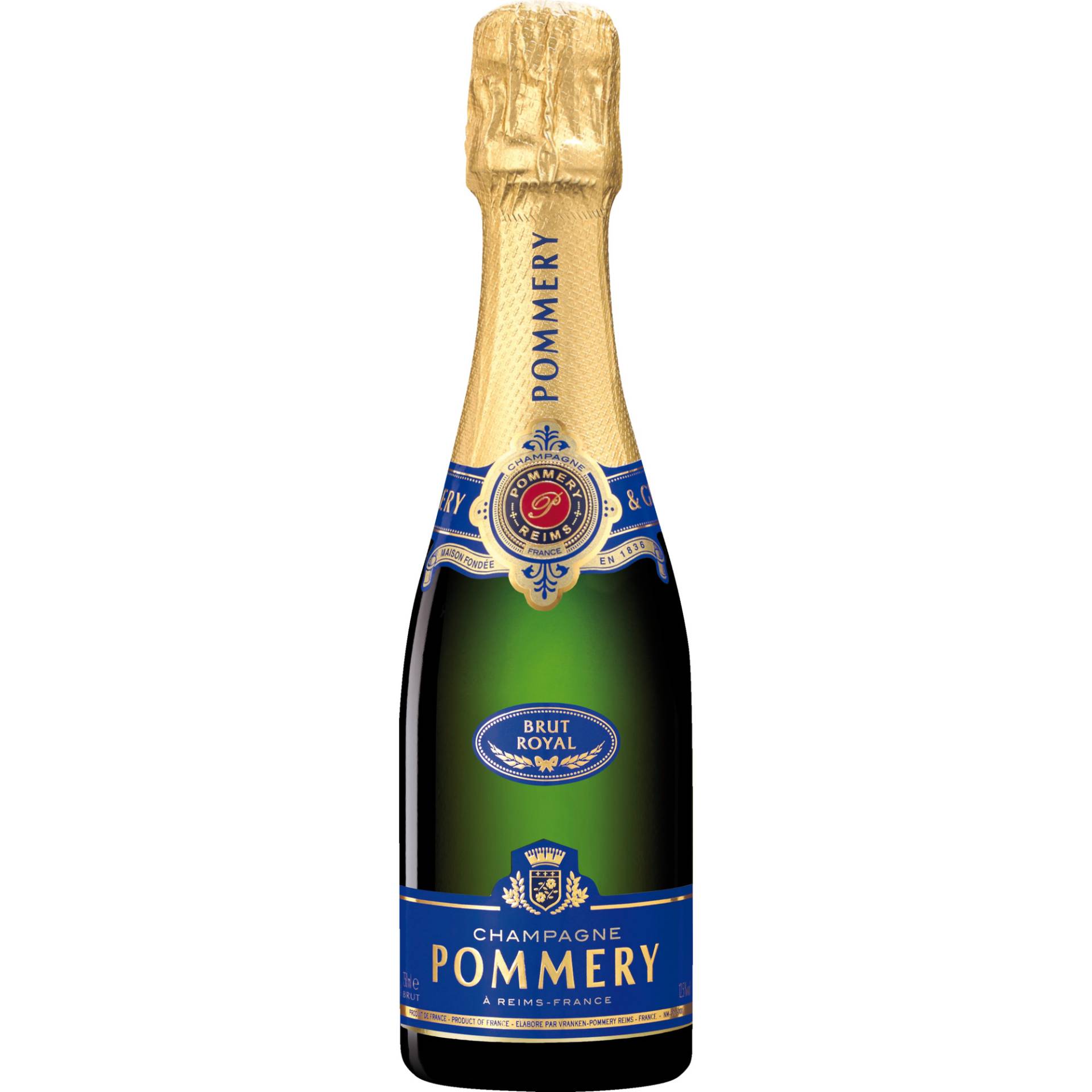 Champagne Pommery Royal, Brut, Champagne AC, 0,2 L, Champagne, Schaumwein Champagne Pommery Royal, Brut, Champagne AC, 0,2 L, Champagne, Schaumwein von Vranken-Pommery - 51100 Reims - France