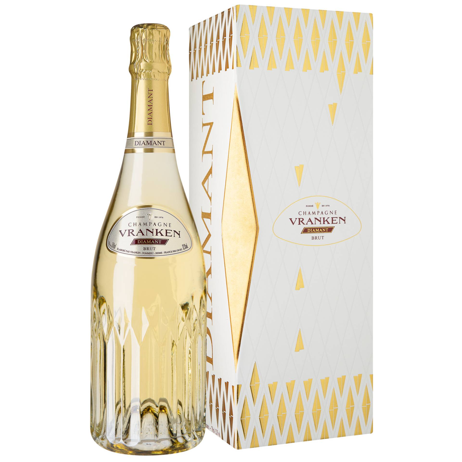 Champagne Diamant Blanc, Brut, Champagne AC, Geschenketui, Champagne, Schaumwein Champagne Diamant Blanc, Brut, Champagne AC, Geschenketui, Champagne, Schaumwein von Vranken-Pommery- 51689 Reims - France NM-130-033