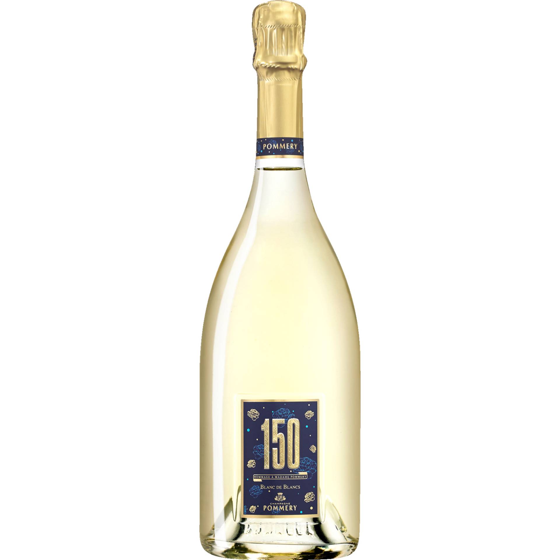 Champagne Pommery 150, Brut, Blanc de Blancs, Champagne AC, Champagne, Schaumwein Champagne Pommery 150, Brut, Blanc de Blancs, Champagne AC, Champagne, Schaumwein von Vranken-Pommery - 51689 Reims - France