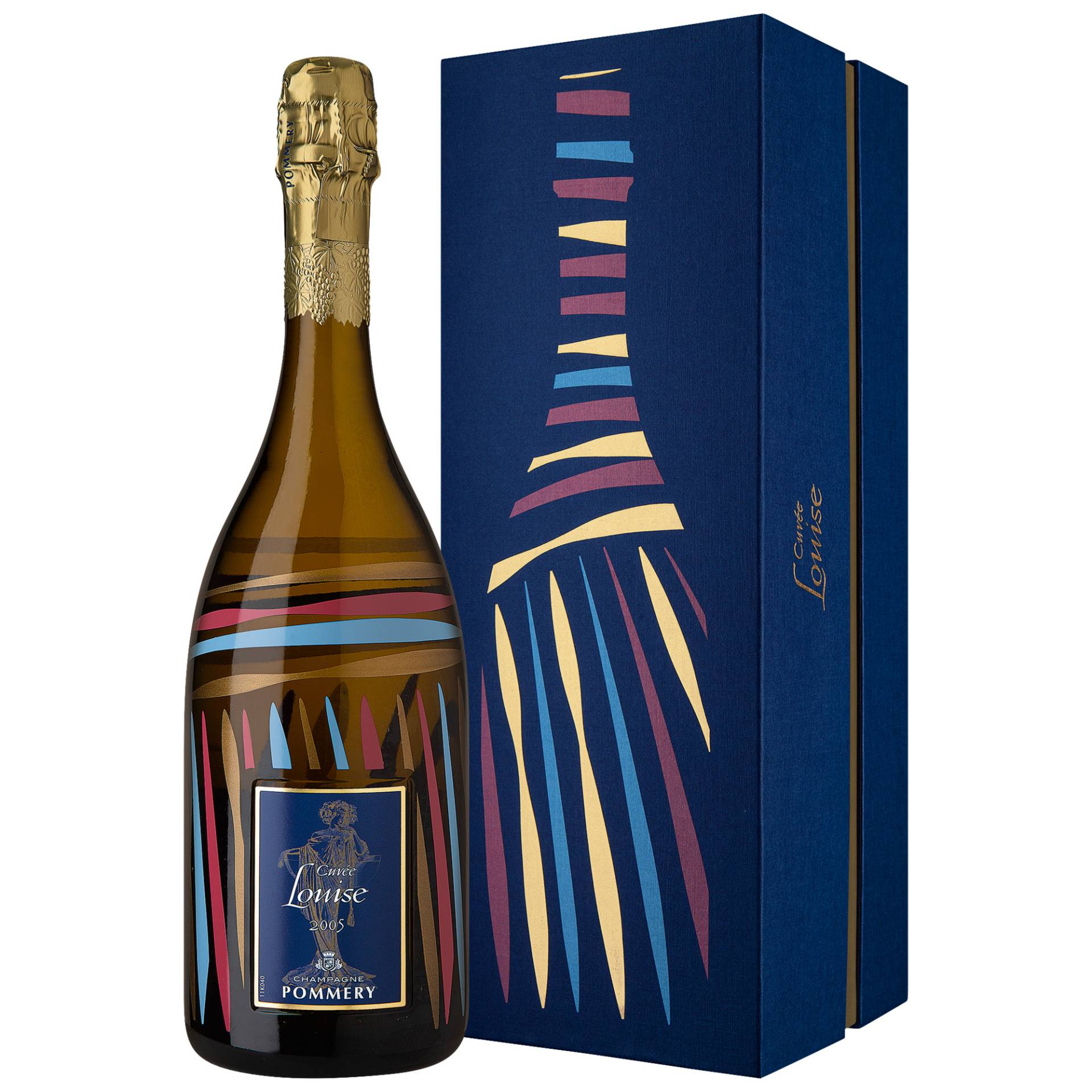 Champagne Cuvée Louise Pommery Limited Edition, Brut, Champagne AC, Geschenketui, Champagne, 2005, Schaumwein von Vranken-Pommery Monopole / 5 place du Général Gouraud - BP 1049 - 51689 Reims - France