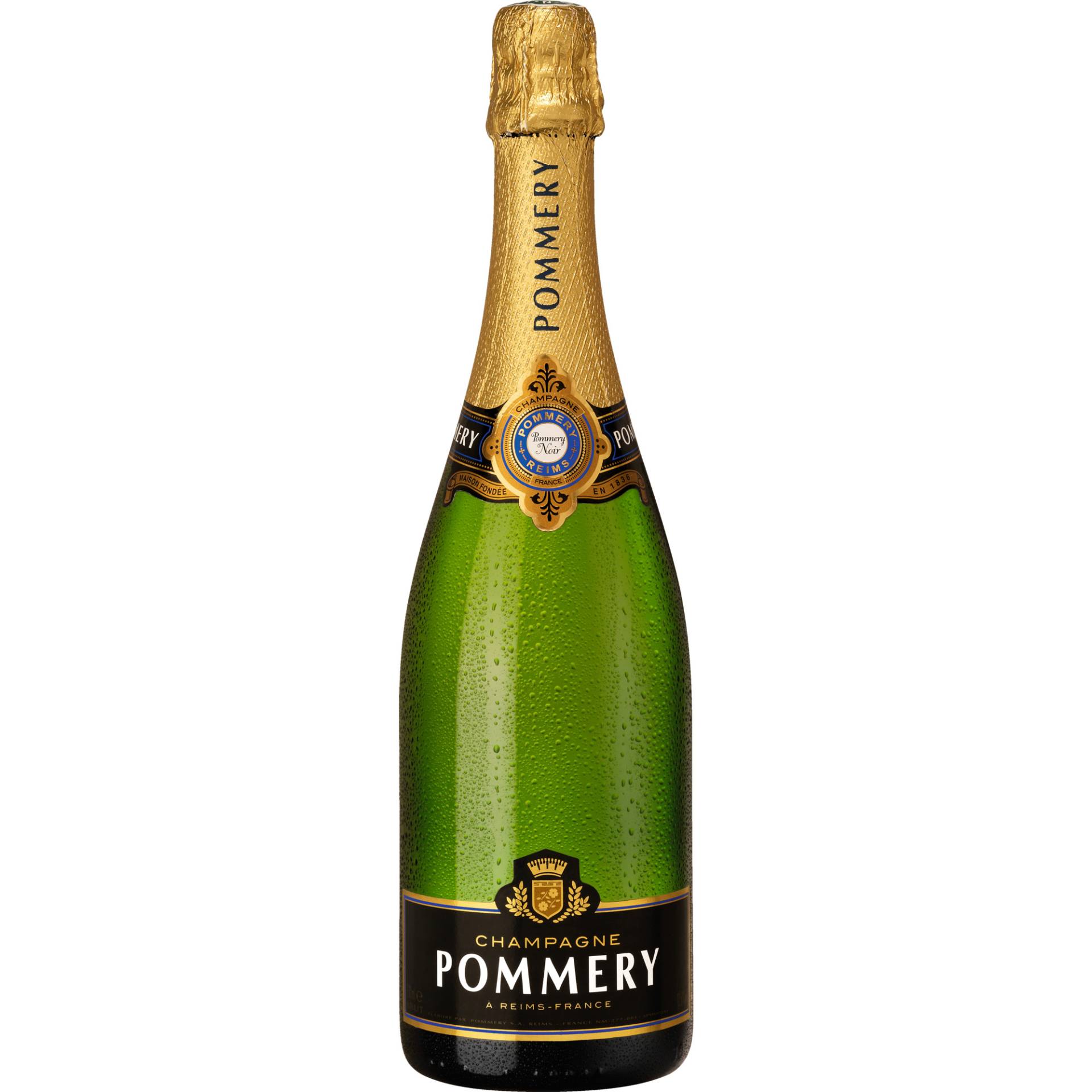 Champagne Pommery Noir, Brut, Champagne AC, Champagne, Schaumwein von Vranken-Pommery - Reims - France