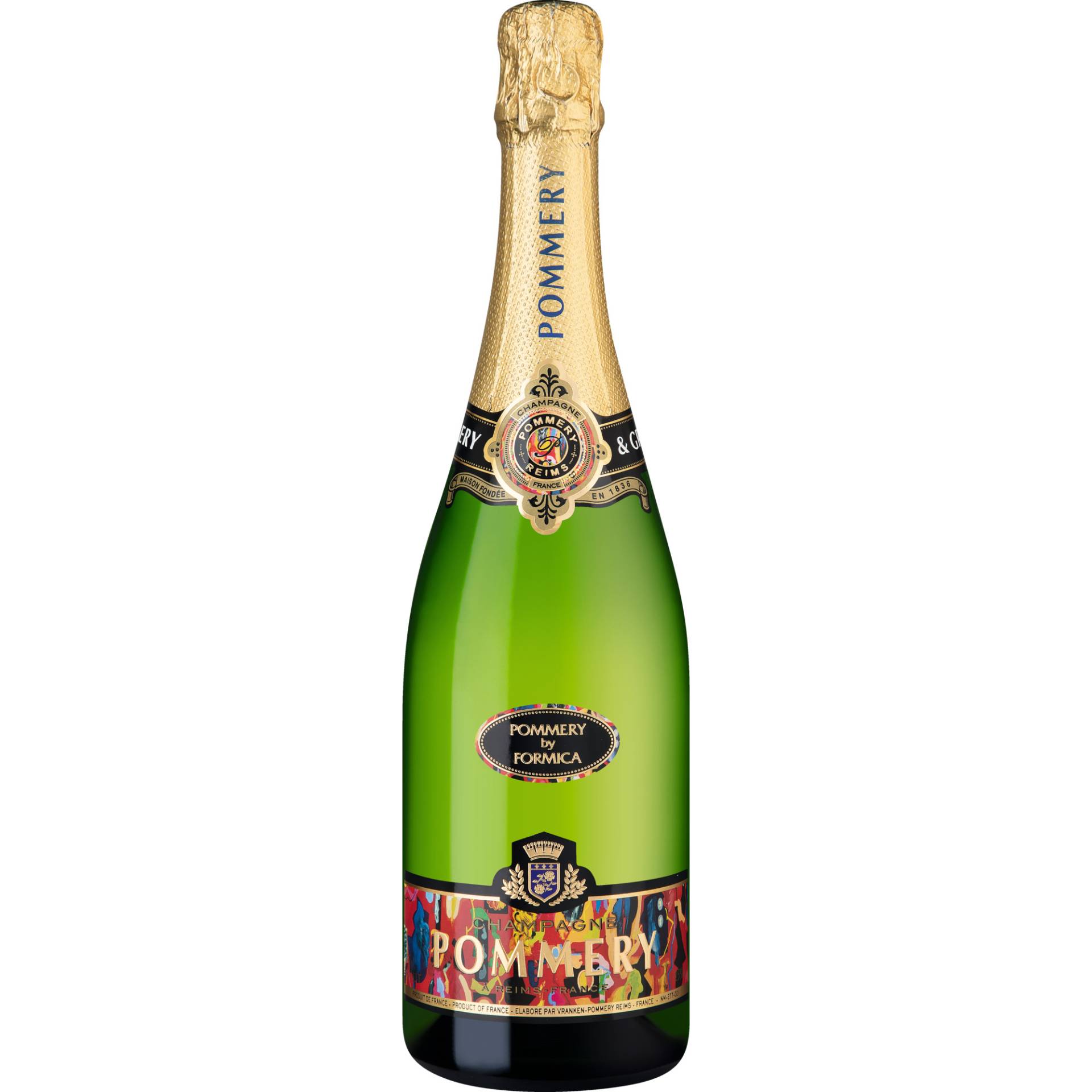 Champagne Pommery Noir Edition Formica, Brut, Champagne AC, Champagne, Schaumwein Champagne Pommery Noir Edition Formica, Brut, Champagne AC, Champagne, Schaumwein von Vranken-Pommery - Reims - France