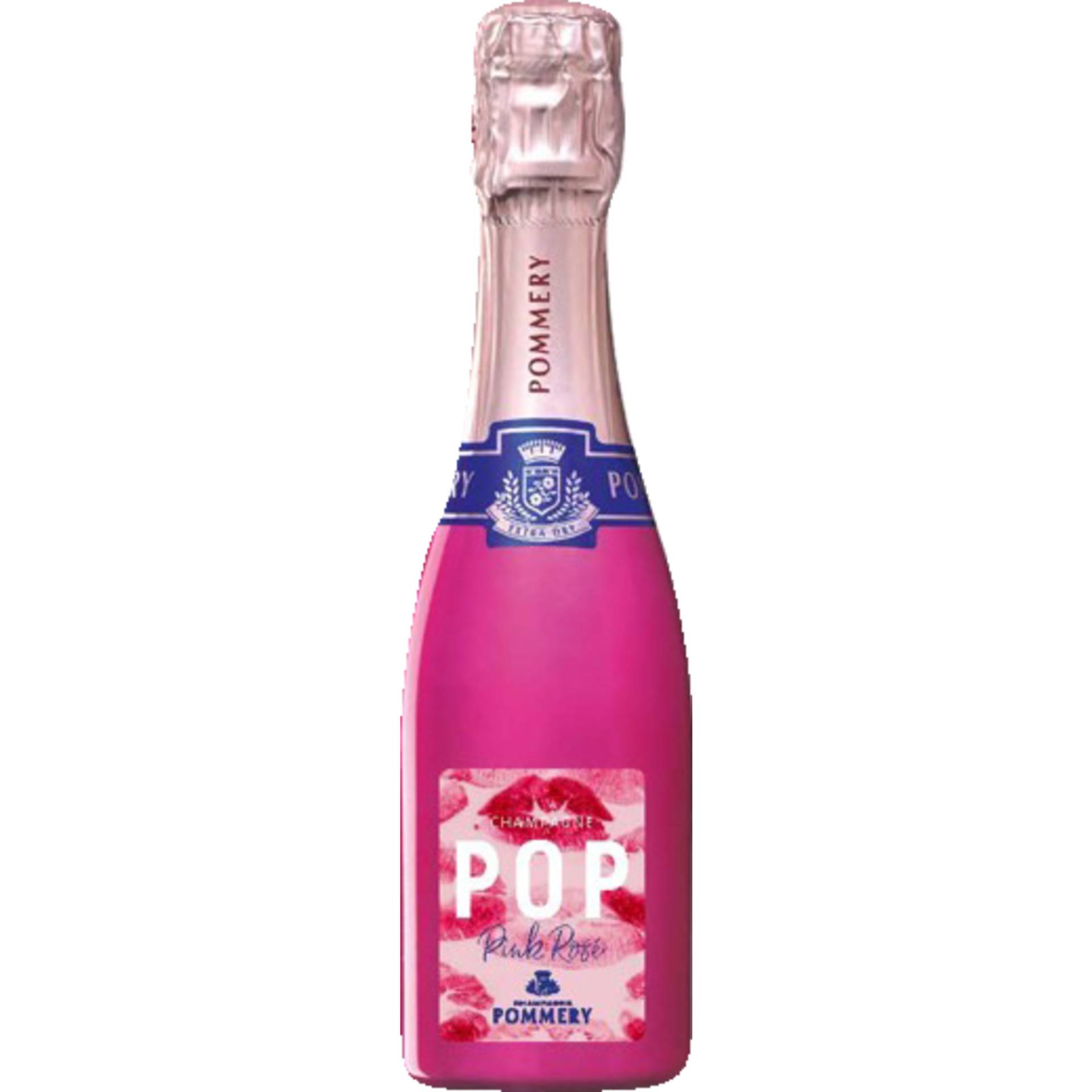 Champagne Pommery POP Kiss, Brut, Champagne AC, 0,2 L, Champagne, Schaumwein Champagne Pommery POP Kiss, Brut, Champagne AC, 0,2 L, Champagne, Schaumwein von Vranken-Pommery - Reims - France