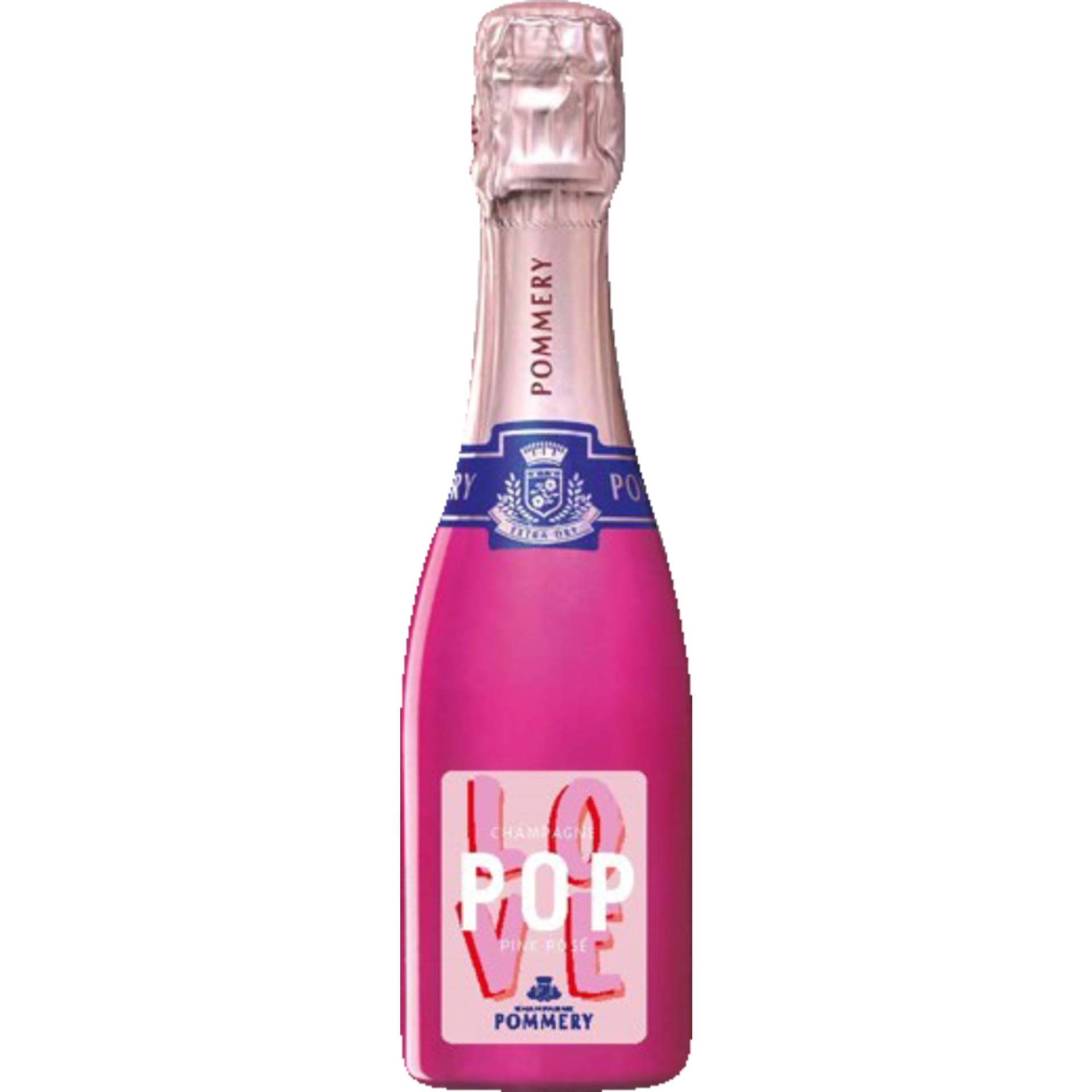 Champagne Pommery POP Love, Brut, Champagne AC, 0,2 L, Champagne, Schaumwein Champagne Pommery POP Love, Brut, Champagne AC, 0,2 L, Champagne, Schaumwein von Vranken-Pommery - Reims - France