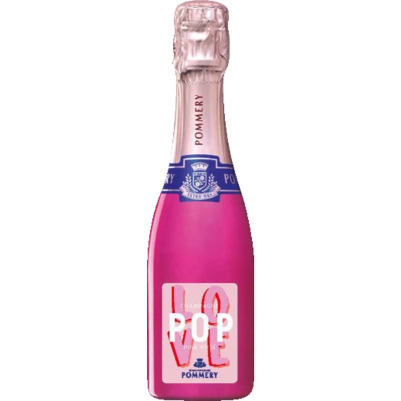 Champagne Pommery POP Love, Brut, Champagne AC,  0,2 L, Champagne, Schaumwein von Vranken-Pommery - Reims - France