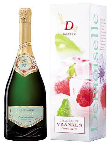 Vranken Demoiselle E.O. Sweet Champagner mit Eisbox in Geschenkpackung 12,5% 0,75l Flasche von Vranken
