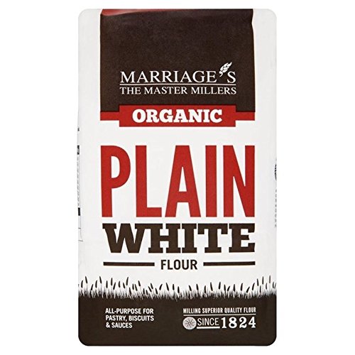 Organisch Plain Weißes Mehl 1 Kg Ehe von W H Marriage