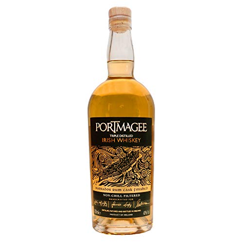 Portmagee Triple Distilled Irish Whiskey – Limitierte Serie I HOCHWERTIGER PREMIUM I Pure I Single Malt & Single Grain I 40% Alk. von Portmagee