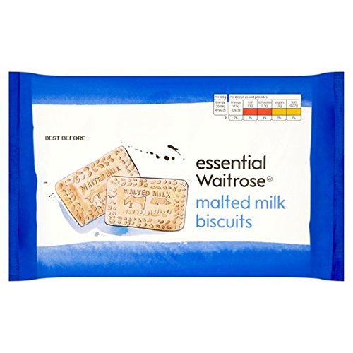 Essential Waitrose Malted Milk Biscuits 400g von WAITROSE