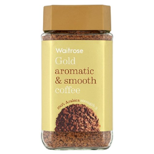 Gold-Gefriergetrocknete Instant-Kaffee 100g Waitrose von Waitrose