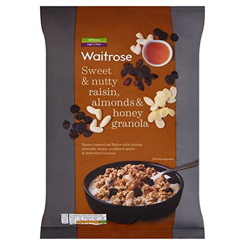 Sweet & Nutty Rosine, Mandel- und Honighafer-Clusters, 1 kg von Waitrose