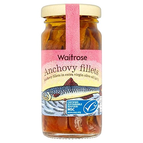 Waitrose Anchovy Filets In Extra Virgin Olivenöl, 100 g von Waitrose