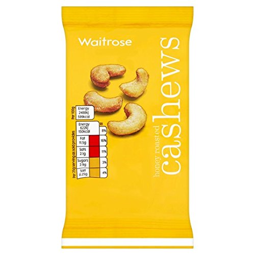 Waitrose Honig geröstete Cashewnüsse, 100 g von WAITROSE