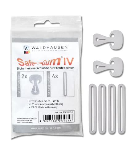 WALDHAUSEN Safe-Gum, 6er Set gemischt, 6 Stück, grau WALDHAUSEN Safe-Gum, 6er Set gemischt, 6 Stück, grau von WALDHAUSEN