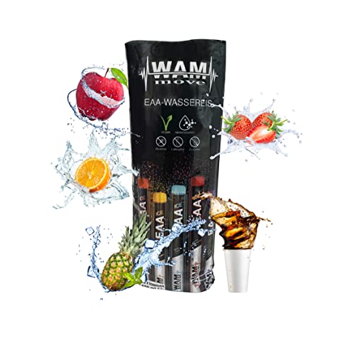 WAM move EAA Ice, 15 x 40 ml Wassereis, Mix von WAM move