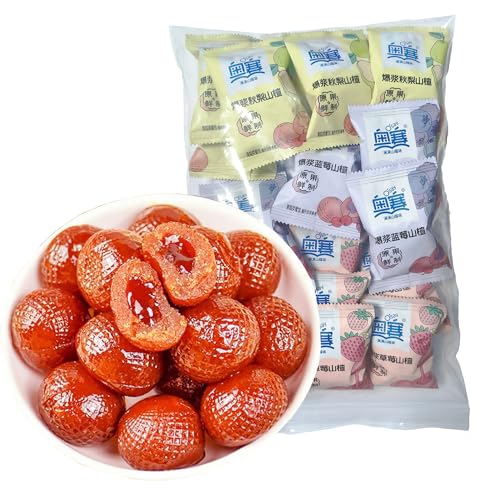 Weißdorn-Snacks,Sandwichierte Weißdorn Bällchen Snacks-Gesunde Fruchtsnacks-320g von WANGLIUpeers