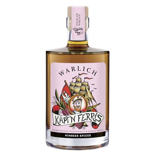 WARLICH – KÄPT'N FERRIS – Feine Spirituose mit Himbeernote auf der Basis von WARLICH RUM JAMAIKA aus Hamburgs ältester Spirituosenmanufaktur, inspiriert von Ferris MC, 0,5L, 40% vol WARLICH – KÄPT'N FERRIS – Feine Spirituose mit Himbeernote auf der Basis von WARLICH RUM JAMAIKA aus Hamburgs ältester Spirituosenmanufaktur, inspiriert von Ferris MC, 0,5L, 40% vol von WARLICH RUM