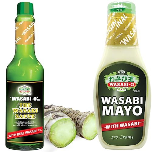 Wasabi-O-Combo Set, Wasabi sauce 62 g and Wasabi Mayonnaise 170 g uses Wasabi-O-Combo Set, Wasabi sauce 62 g and Wasabi Mayonnaise 170 g uses von WASABI-O