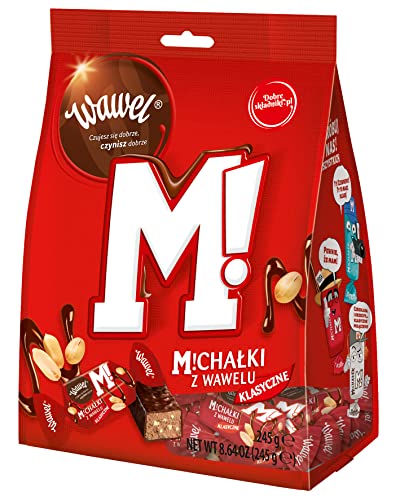 Wawel "Michalki Klasyczne" Konfekt mit Erdnüssen in Schokolade 245 g von Wawel