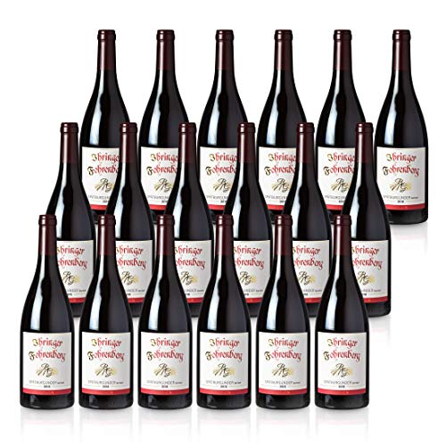 Spätburgunder,Barrique' - Ihringer Fohrenberg 2018 | Rotwein aus Deutschland | Trocken & Rot | WBK Glatt | Samtig & Kräftig im Geschmack (18x0,75l) von WBK Weinbau · Weinkontor Glatt