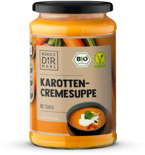 WDM Karottencremesuppe mit Kokos Bio & vegan (6 x 380 ml) von WDM