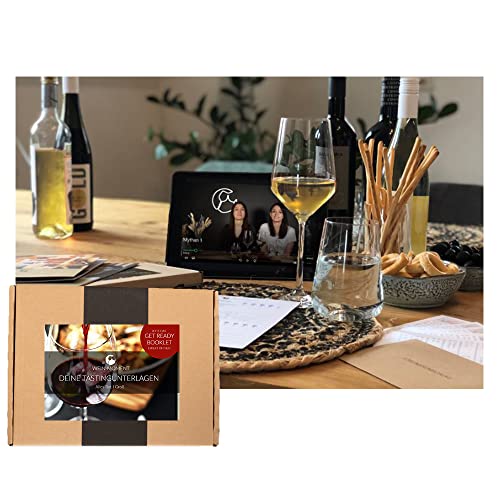 Home Tasting Wein - Alles Rot I Virtuelles Weintasting mit Videos on Demand (3er Paket - bis zu 4 Personen) von WEIN-MOMENT