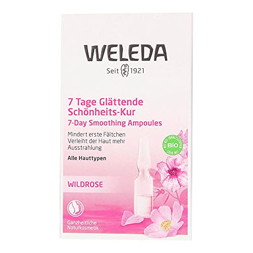 Weleda Wildrose 7 Tage Glättende Schönheits-Kur (6 x 5,60 ml) von WELEDA