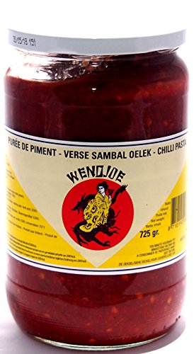 [ 725g ] WENDJOE Sambal Oelek / SCHARF / Chili Paste / Chilli Paste von WENDJOE