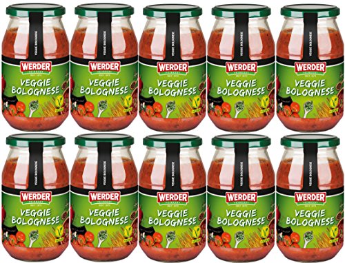 WERDER 10 x Veggie Bolognese 500 g von WERDER