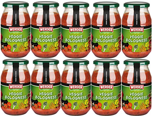 WERDER 10 x Veggie Bolognese 500 g von WERDER