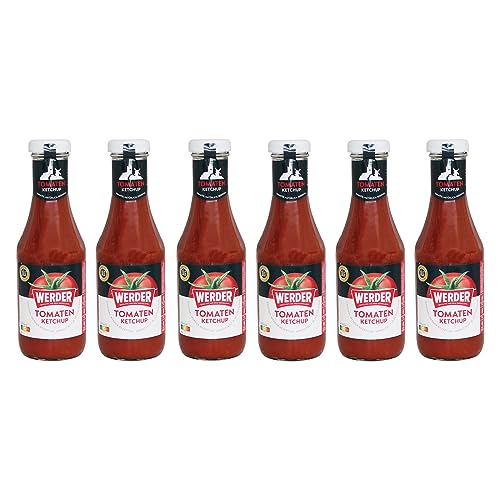 WERDER 6 x Tomaten Ketchup 450 ml WERDER 6 x Tomaten Ketchup 450 ml von Werder Feinkost