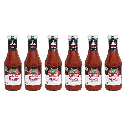 WERDER 6 x Tomaten Ketchup 450 ml von Werder Feinkost