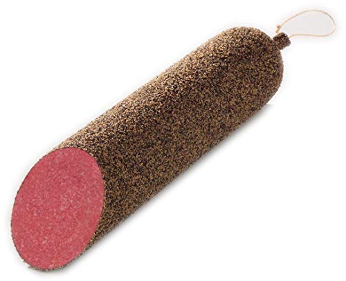 Pfeffersalami Ia ca. 2,1 Kg - leckere Salami, ummantelt mit Pfeffer - Geschenkidee WF-10063 von WF-10063