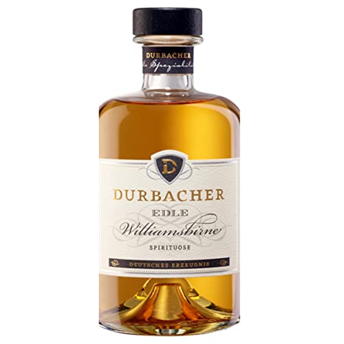 Durbacher Edle Williamsbirne mit Fruchtauszug Birnen Brand Edler Obstbrand 40% Vol. 0,5 L Durbacher Edle Williamsbirne mit Fruchtauszug Birnen Brand Edler Obstbrand 40% Vol. 0,5 L von WG Durbach