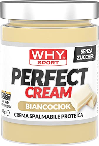 WHY SPORT Perfekte Creme BiancoCiok - Proteincreme ohne Zucker. 300g Format. von WHY SPORT