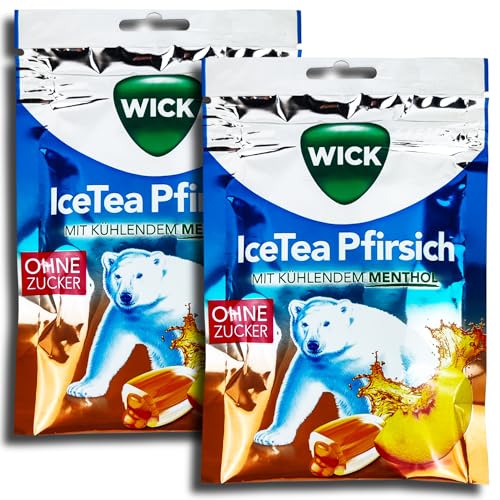 2 er Pack Wick IceTea Pfirsich ohne Zucker 2 x 72g 2 er Pack Wick IceTea Pfirsich ohne Zucker 2 x 72g von WICK