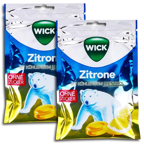 2 er Pack Wick Zitrone ohne Zucker 2 x 72g 2 er Pack Wick Zitrone ohne Zucker 2 x 72g von WICK