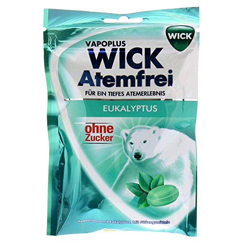 Wick Atemfrei Eukalyptus zuckerfrei 1x 72g von WICK