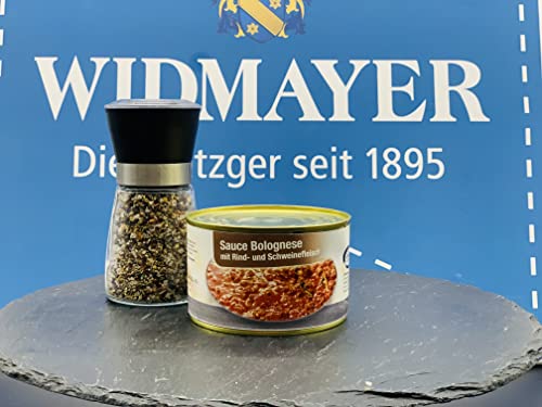 Sauce Bolognese in der Dosen, Widmayer’s feine Küche Sauce Bolognese in der Dosen, Widmayer’s feine Küche von WIDMAYER Die Metzgerei seit 1895